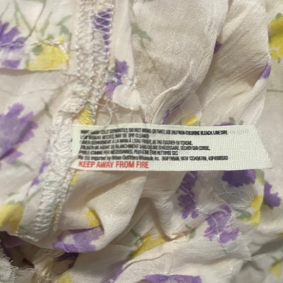 NWT Free People Intimately S Floral Babydoll Top - Picture 11 of 12